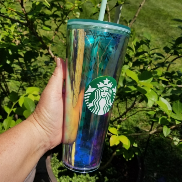Starbucks Iridescent Mermaid Tumbler Summer 2020 - Picture 3 of 8